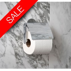 Smedbo - Dot - Toilet Roll Holder With Lid Self-Adhesive