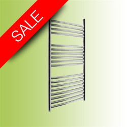 Abacus - Elegance Radius Towel Warmer 750 x 600mm