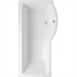 Carron Baths - Brio 1650x750mm Carronie R/H Showerbath