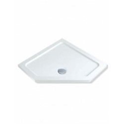 MX Shower Trays - Elements Low Profile Pentangle 900 x 900mm shower Tray