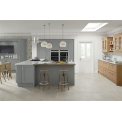 TKC - Cambridge Dust Grey Timber Shaker Kitchen