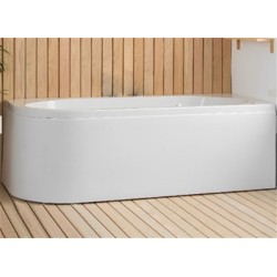 Carron Baths - Status DE Carronite Bath NTH 1600 x 725mm LH