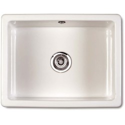 Shaws - Shaws Classic Inset/ undermount 600 1 bowl ceramic Sink