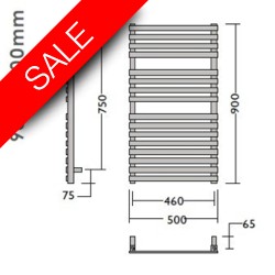 Ben De Lisi - Kubik Towel Warmer Mini 900 x 500mm