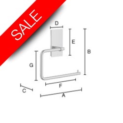Smedbo - Pool Toilet Roll Holder