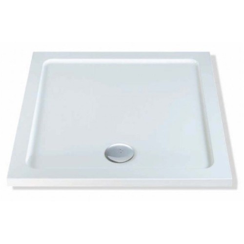 MX Shower Trays - Elements Low Profile 900 x 900mm Square Tray