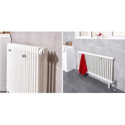 Ultraheat-DR - 2 Column Tubular Type Radiator 600 x 377 x 69mm