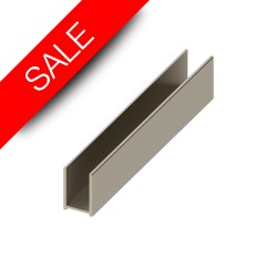 Vessini - X Series Surface Channel For Up To 10mm Glass 2400MM