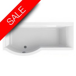 Carron Baths - Urban 5mm Shower Bath NTH LH 1500mm