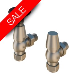 Eastbrook - Angle Traditional TRV With Lockshield 15mm