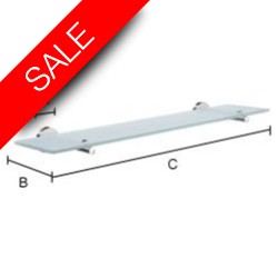 Smedbo - Home Glass Shelf Length 600mm