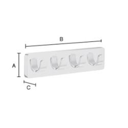 Smedbo - Ice Quadruple Hook Length 178mm