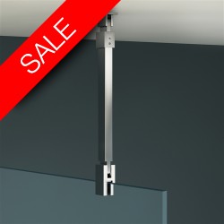 Vessini - X Series Designer Ceiling Support Arm Glass-Ceiling