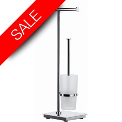 Smedbo - Outline Lite Toilet Roll Holder - Toilet Brush