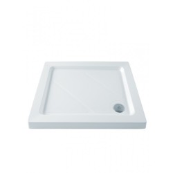 MX Shower Trays - Stone Resin Flat Top 1000 x 700mm Rectangular Shower Tray