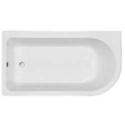 Carron Baths - Status Carronite Shower Bath 1550 x 850mm RH