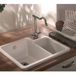 Shaws - Shaws Classic Brindle 1.5 bowl 595 ceramic sink