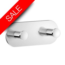 Smedbo - Dot - Double Hook Self-Adhesive  Length 125mm