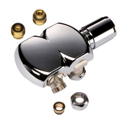 Ultraheat - Decor Swivel 50mm Inter-Axial Bypass Valve-ch