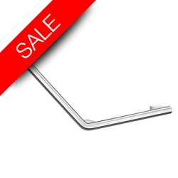 Smedbo - Liviing Grab Bar V-Shape-Left 400 x 400mm