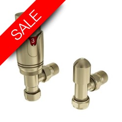 Eastbrook - 15mm Angled Trv And Lockshield Valve