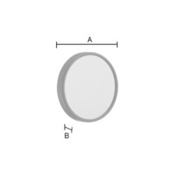 Smedbo - Outline Lite Make-Up Mirror Magx12 Dia 90