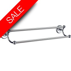 Smedbo - Villa Double Towel Rail Length 635mm
