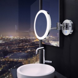 Smedbo - Outline Shaving/Make-Up Mirror W/LED-Technology Dual Light