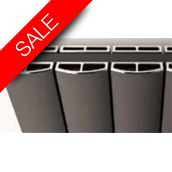 Eastbrook DR - Guardia 1800 x 280mm Aluminium Vertical Radiator