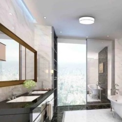 SycamoreLED - Aspen 1Tunable IP44 LED Ceiling Light With Bluetooth Speaker