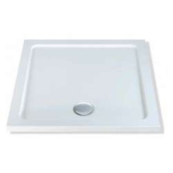 MX Shower Trays - Elements Low Profile ABS 700 x 700mm Square Shower Tray