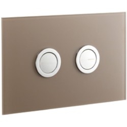 Abacus - Lustrolite Glass Effect WC Press Panel