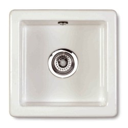 Shaws - Shaws Classic Square 1 bowl ceramic Sink