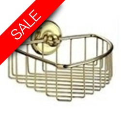 Smedbo - Villa Corner Soap Basket 200 x 200mm Korgens Height 60mm