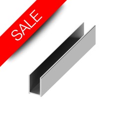 Vessini - X Series Surface Channel For Up To 10mm Glass 1200mm
