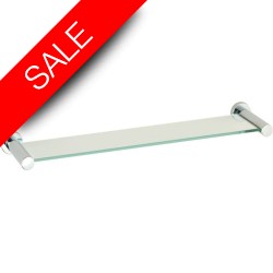 Roper Rhodes - Minima Toughened Clear Glass Shelf