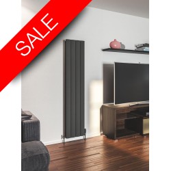 Eastbrook DR - Guardia 1800 x 375mm Aluminium Vertical Radiator