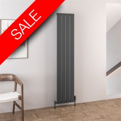 Eastbrook DR - Malmesbury 1800 x 375mm Aluminium Vertical Radiator