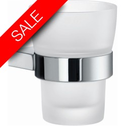 Smedbo - Air Holder With Frosted Glass Tumbler