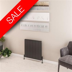 Eastbrook DR - Vesima 600 x 603mm Aluminium Horizontal Radiator