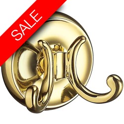 Smedbo - Villa Double Towel Hook Dia 70mm