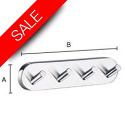 Smedbo - Home Quadruple Hook Length 178mm