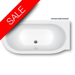 Carron Baths - Advantage 1500x780mm Standard L/H Bath