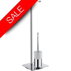 Smedbo - Outline Toilet Roll Holder Freestanding/Toilet Brush