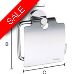 Smedbo - Home Toilet Roll Holder With Cover