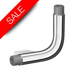 Smedbo - Living Connection L-Shape Left 130x130mm Dia 32mm