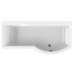 Carron Baths - Urban Carronite Shower Bath NTH RH 1500mm
