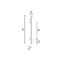 Smedbo - Dry Towel Warmer Short Tree