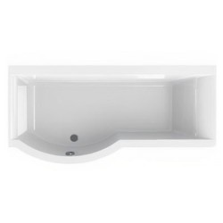 Carron Baths - Urban Carronite Shower Bath NTH LH 1700mm