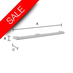 Smedbo - Living Double Grab Bar-900mm